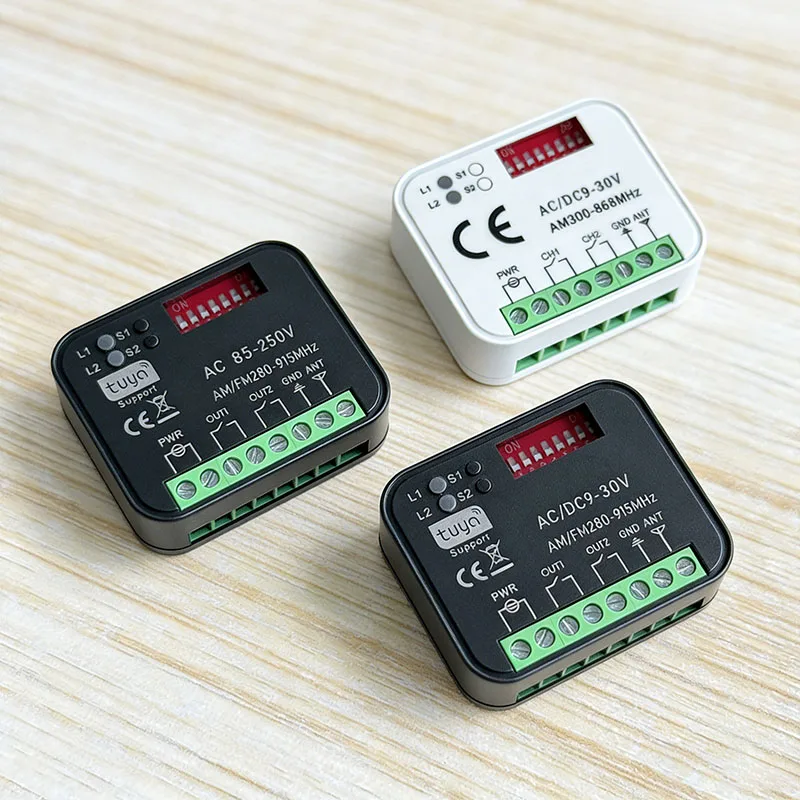 

Universal Tuya WiFi RX MULTI 300-915MHz Garage Remote Control Receiver Smart Life Electric Gate Control 433 868MHz Variable Code