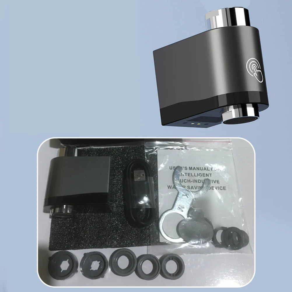 For Smart Infrared Sensor Faucet Aerator Dual Mode Touchless Water Saver Adapter For Kitchen Bathroom Sink Automatic Flow