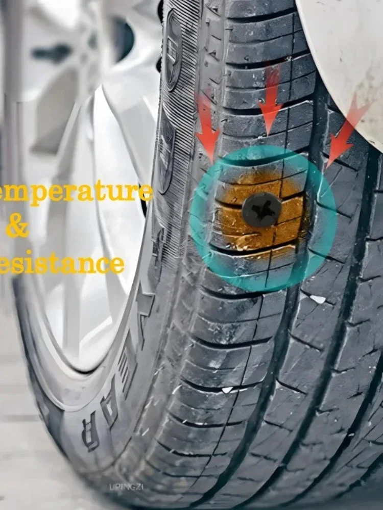 AliExpress Car Motorcycle Vacuum Tyre Repair Nails Truck Scooter Bike Tire Puncture Repair Tools Rubber Nails Accessories