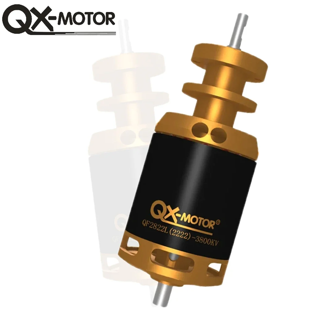 QX-Motor QF2822 Brushless Motor 2200KV 2400KV 3500KV 3800KV 4300KV For 64mm Ducted 12 Blades Fan For RC Airplane UAV