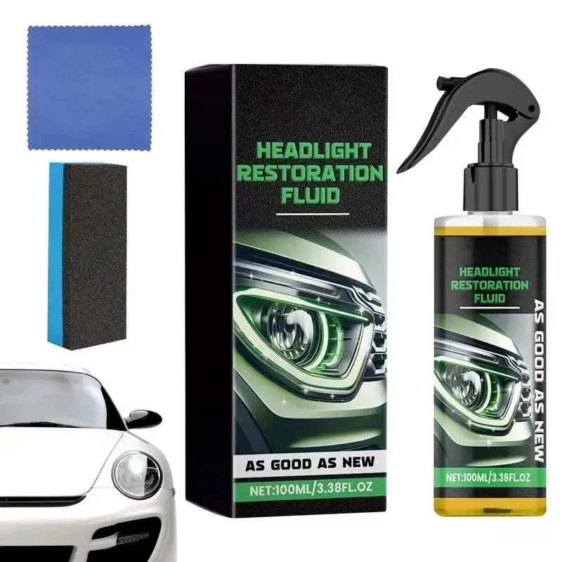 

Car Headlight Repair Fluid Reliable Auto Headlamp Renewal Polishing Agent Headlight Restoration Liquid For Car Accessories