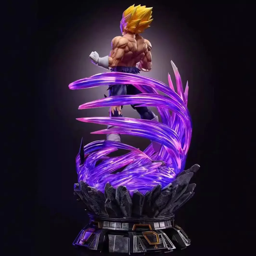 New Dragon Ball Anime Figure Vegeta Iv Glowing 32cm Gk Pvc Action Figurine Desktop Collectible Model Statue Toys For Kids Gifts