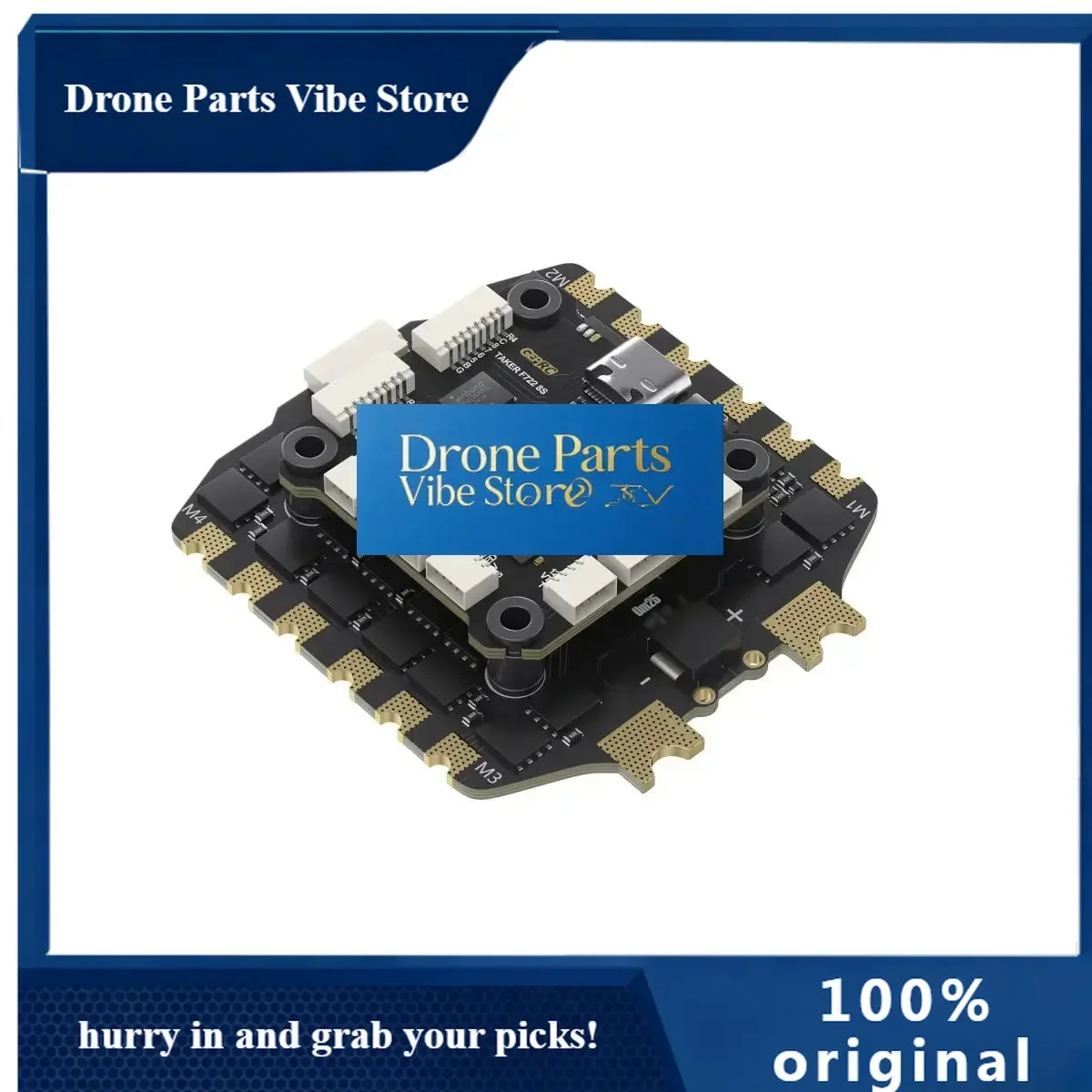 

Drone Parts New GEPRC TAKER F722 BLS 100A 8S Stack