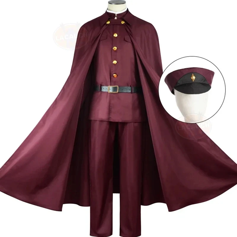 2026 Anime Bungou Stray Dogs 4th Season Nikolai Gogol Cosplay Costume Saigiku Jouno Genichirou Fukuchi Teruko Okura Hallow CBEJ0 view 4
