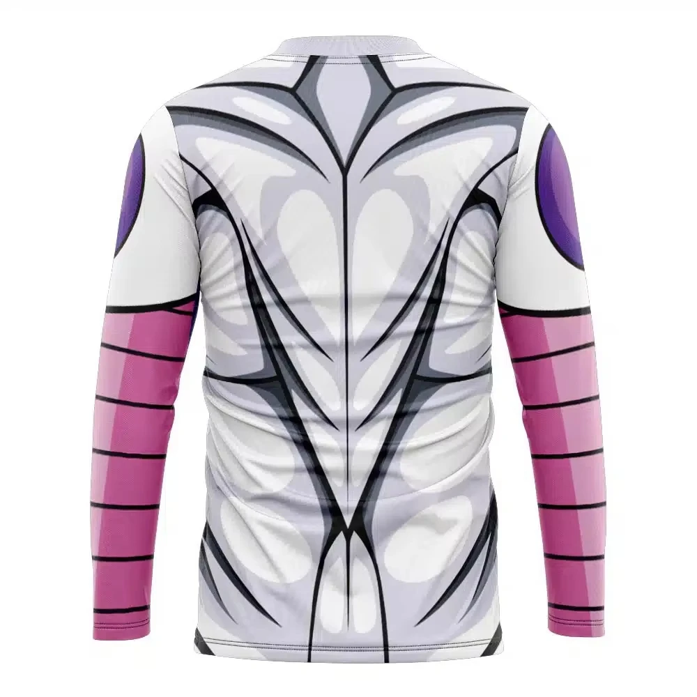 Dragon Ball Frieza Final Form Long Sleeve T-Shirt 3D Print Breathable Polyester Oversized Tee Unisex Kids Spring Autumn view 3