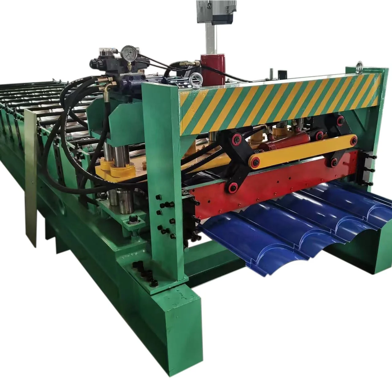 Exquisite Roman Style Metal Roofing Tile Roll Forming Machine   Roman Style Roof Tile Roll Forming Machine