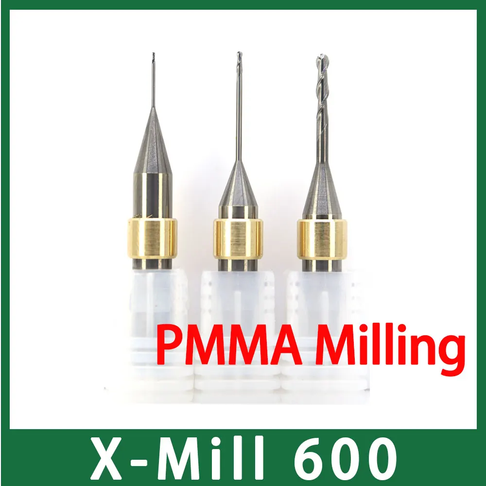 XTCERA X-Mill 600 CADCAM Milling Tools for Milling PMMA Discs