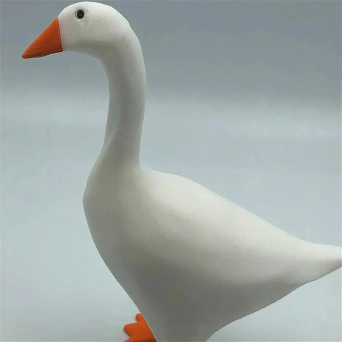 FTGT-Magnetic Goose Key Holder Cute Home Decor Kawaii Room Office Table Desk Decor Aesthetic Funny Sculpture Bedroom Decor A