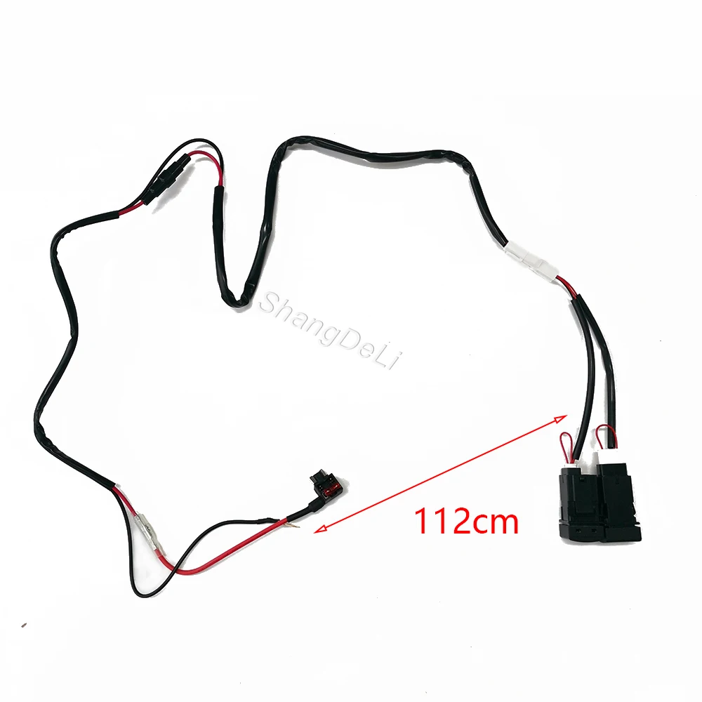 Car Quick Charger Dual Charge USB Interface Socket QC3.0 for Toyota Camry 70 Altis Hilux Rav4 Prado 150 2018 2019 2020