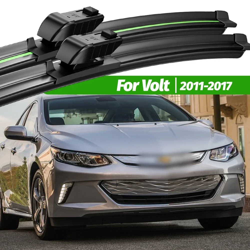 For Chevrolet Volt 2011-2017 2pcs Front Windshield Wiper Blades 2012 2013 2014 2015 2016 Windscreen Window Accessories