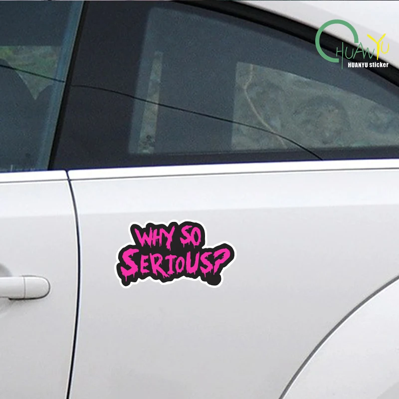 ملصقات سيارات مضحكة إنجليزية لنافذة السيارات والدراجات النارية وخزان الوقود والسكوتر وسباق الأجسام والخوذة وشارات الفينيل الممتعة