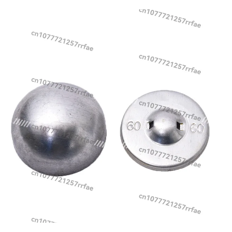 Coat button mushroom button blank hemispherical button, mushroom aluminum bottom bag button, metal button accessory bag