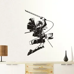 Attack On Titan Wall Decal Vinyl Glass Stickers Decor Home Decorative Decoration Anime Car