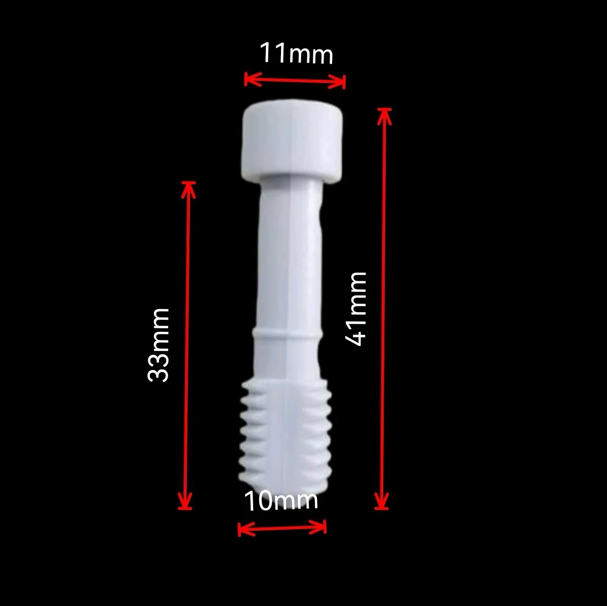 4Pcs Nylon Screw Fit for Waterproof Junction Box Distribution Box Accessories Cross Round Head Plastic Screw M10