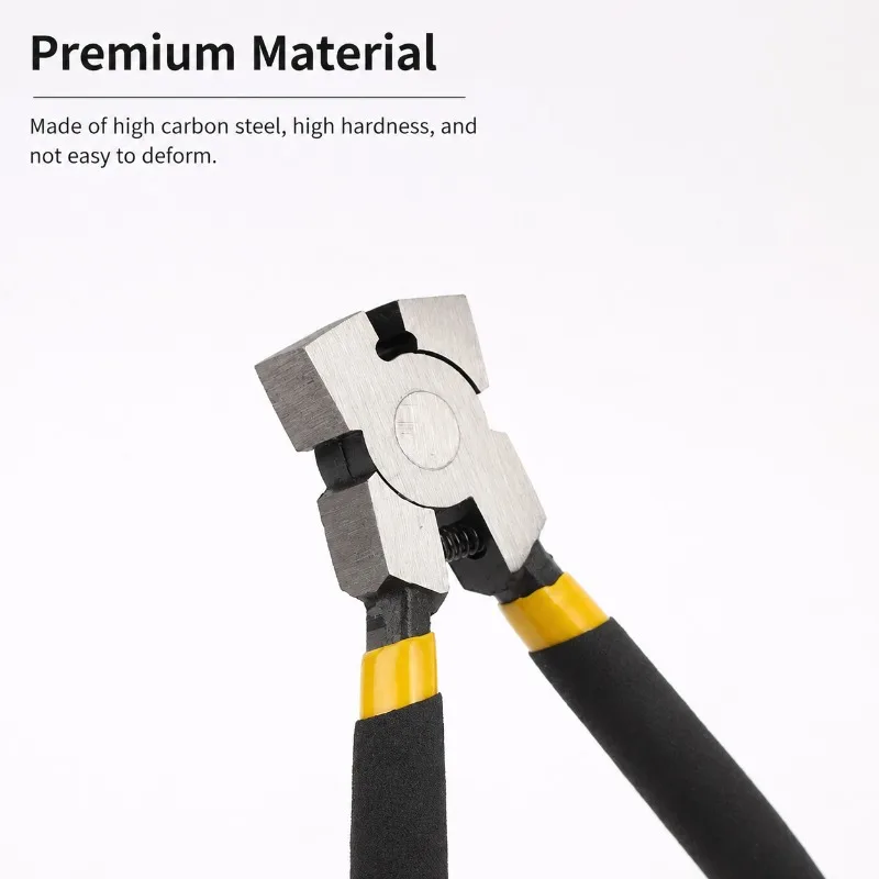 Invisible Security Mesh Cross Buckle Pliers Fastener Clip Tool Cut Spring Clips for Anti-theft Window Guard Convenient Net