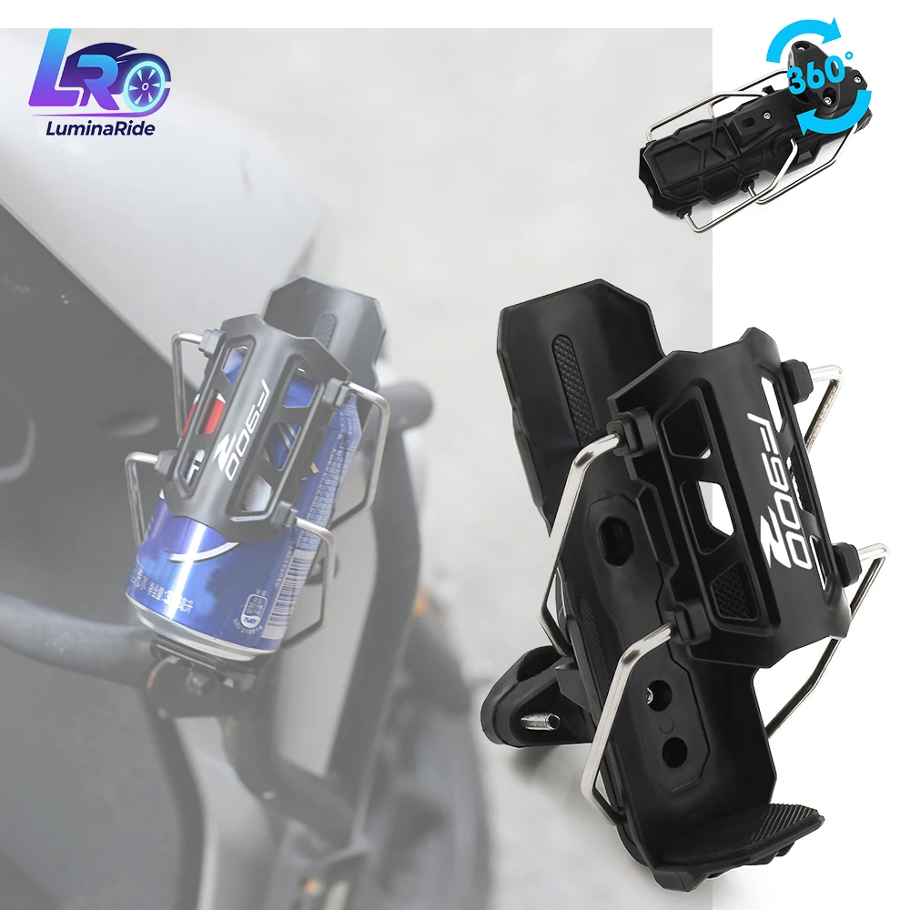 

Fit For BMW F 900 XR F900XR F 900 R F900R Universal CNC Accessories Moto 360° Water Bottle Drink Cup Holder Beverage