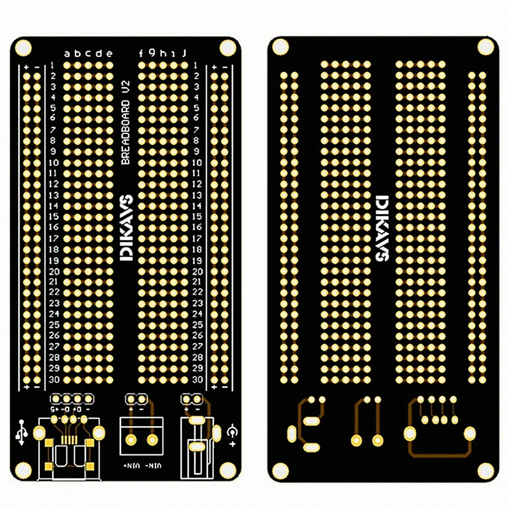 High Quality Gold Plating Solder-able Breadboard Prototype Pcb Prototype Board for Arduino