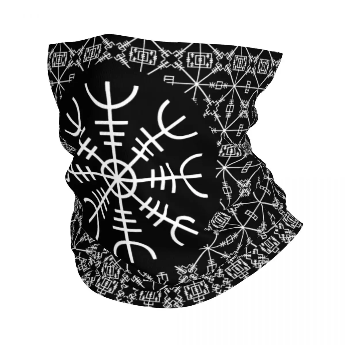 Compass Vegvisir Bandana Neck Cover Wrap Scarf Balaclava Cycling Unisex Adult Breathable