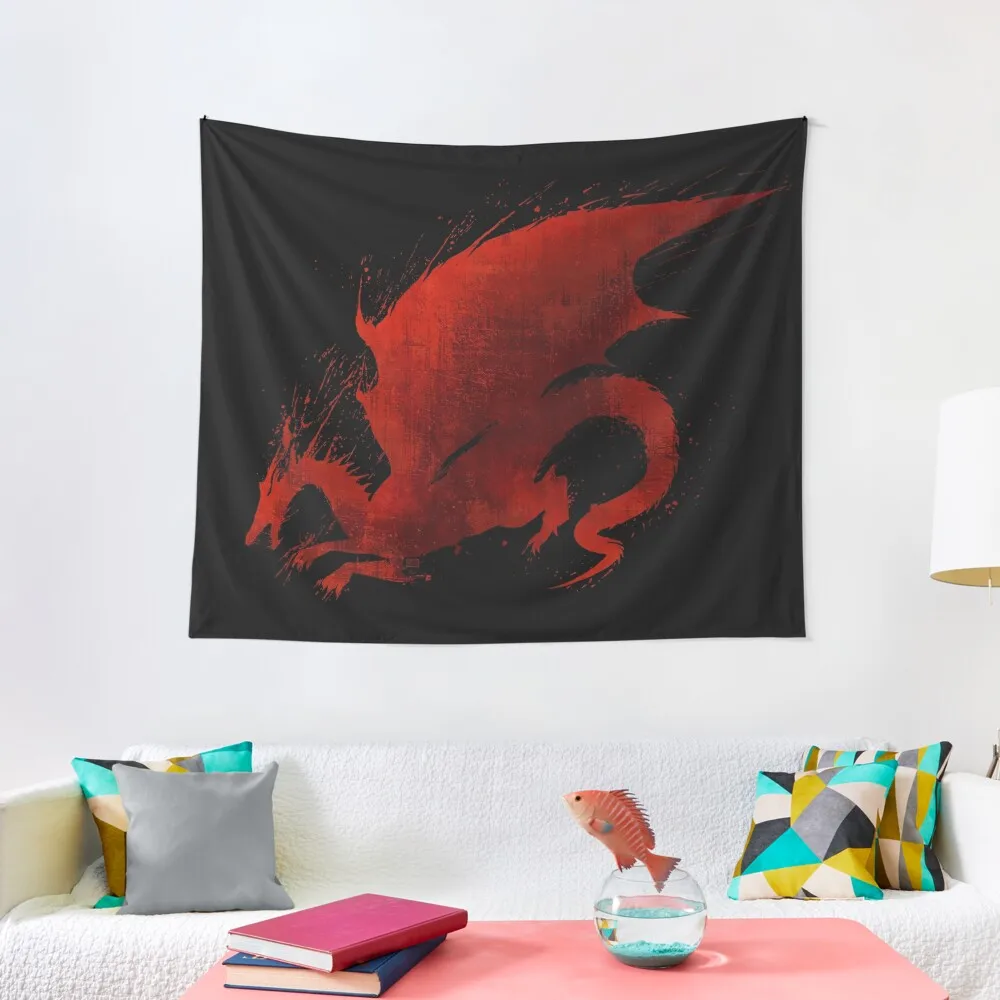 

Dragon Age Origins: Blood Dragon V2 Tapestry Room Design Cute Decor Room Decorations Aesthetics Tapestry