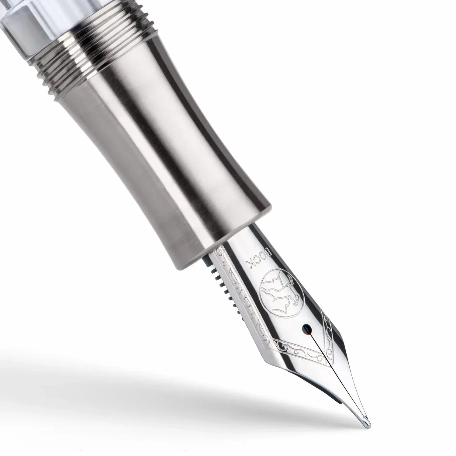 New German No. 6 BOCK/JOWO Nib Fountain Pen Nib Original Imported Silver EF/F/M/B Size Metal Spare Gold/Silver Nib