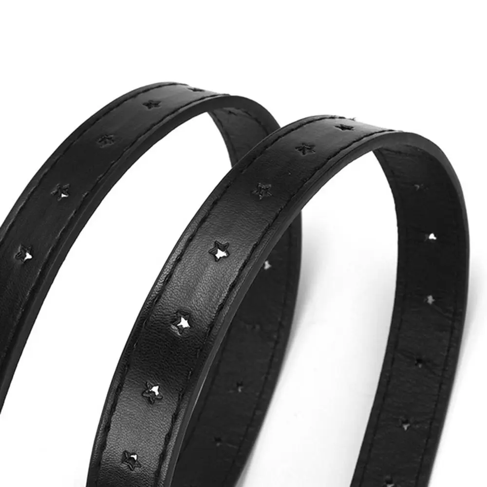 Thin Belt Leather Belt Waist Accessories For Leisure Dress Jeans Skirts Dress Jeans Belts Adjustable Five Pointed Star