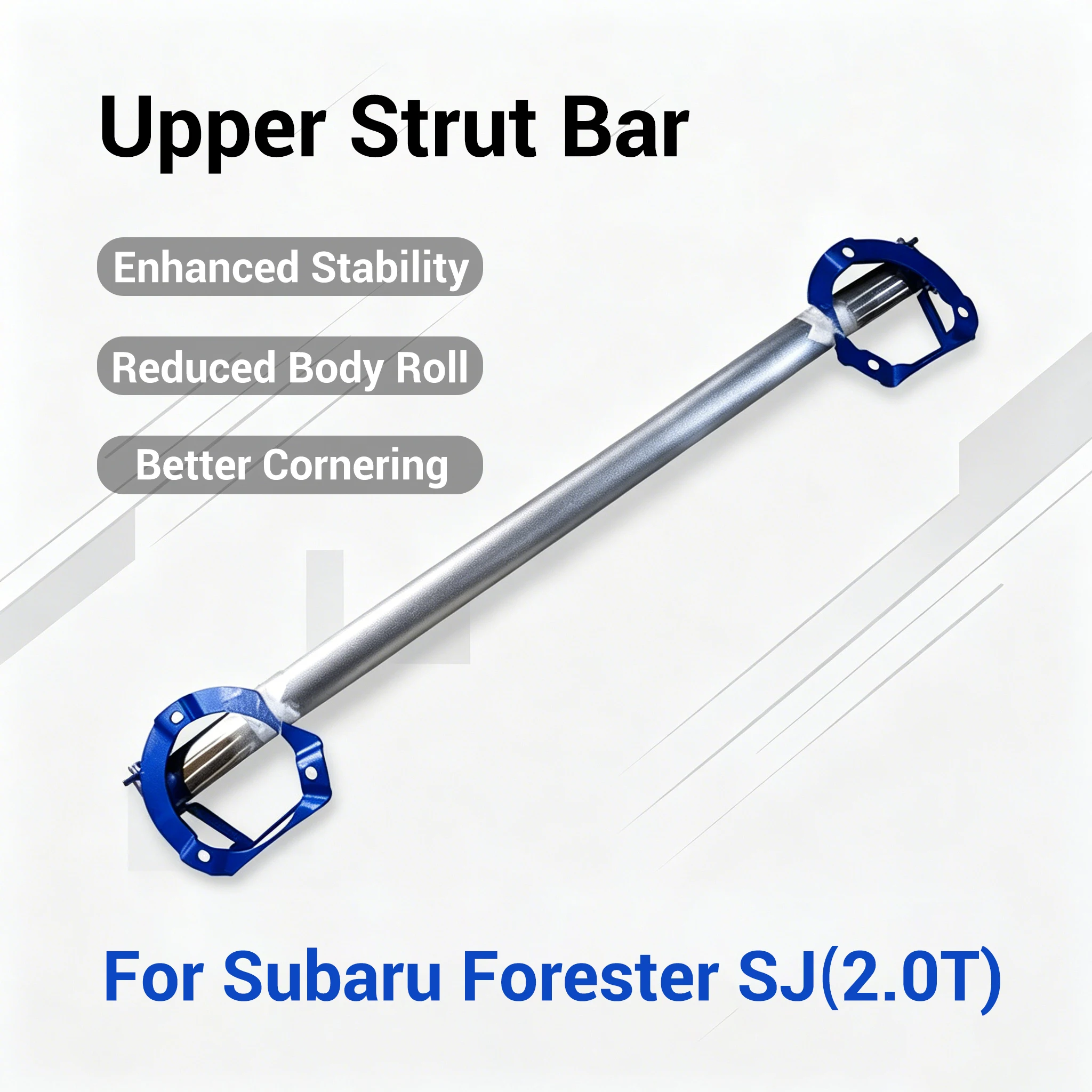 Front Upper Stabilizer Strut Bar For Subaru Forester SJ 2014-2018 2.0T Version Engine STB Strut Tower Brace Suspension