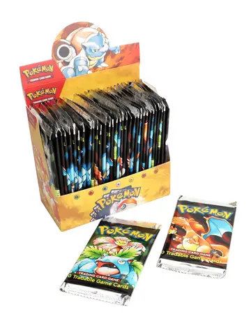 30th Anniversary Edition Pokemon Cards EVOLUTION Pokemon Booster Box Collectible Tradiner Card Game