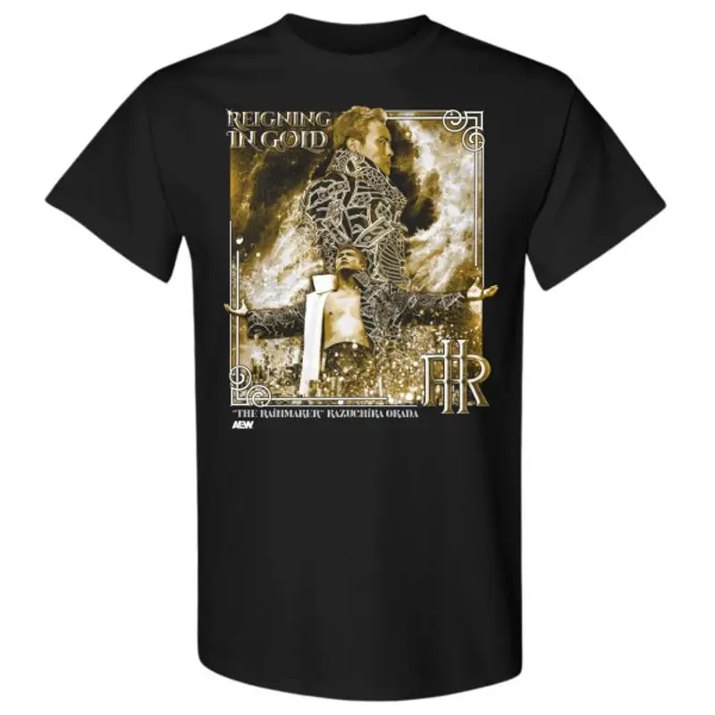 

Kazuchika Okada Reigning in Gold Официальная футболка AEW