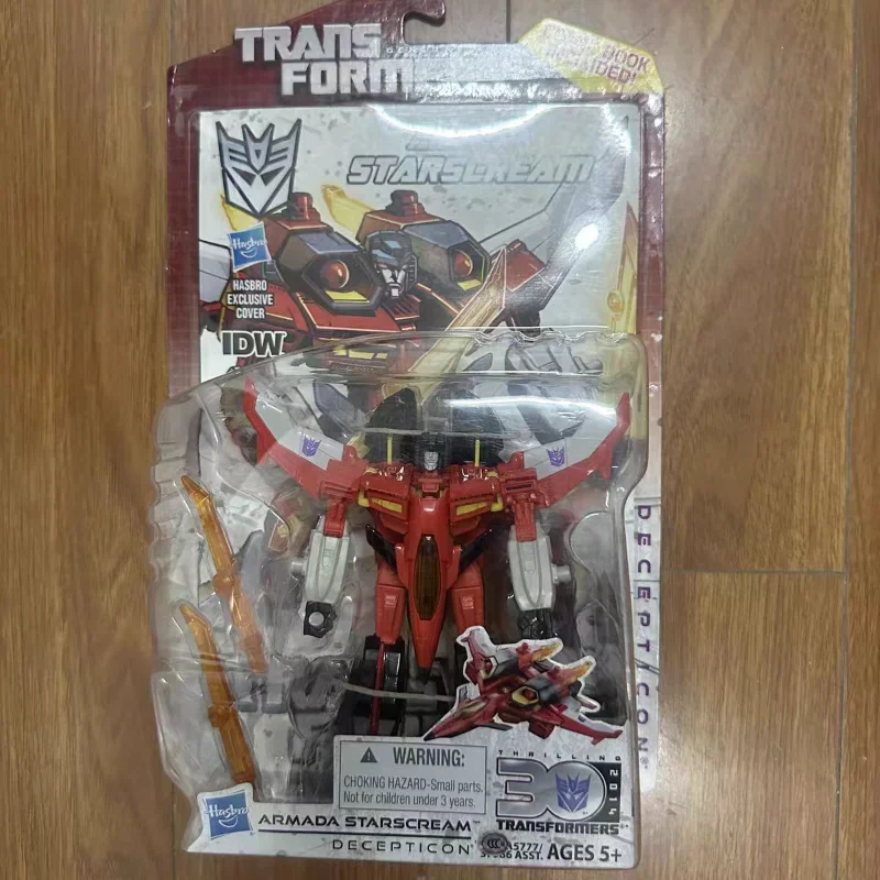 Original Brand New Transformer Robot Toy G Series 30th-Starscream‌ G1 Movie Cartoon Action Figure Anime Movable Model Doll Gifts