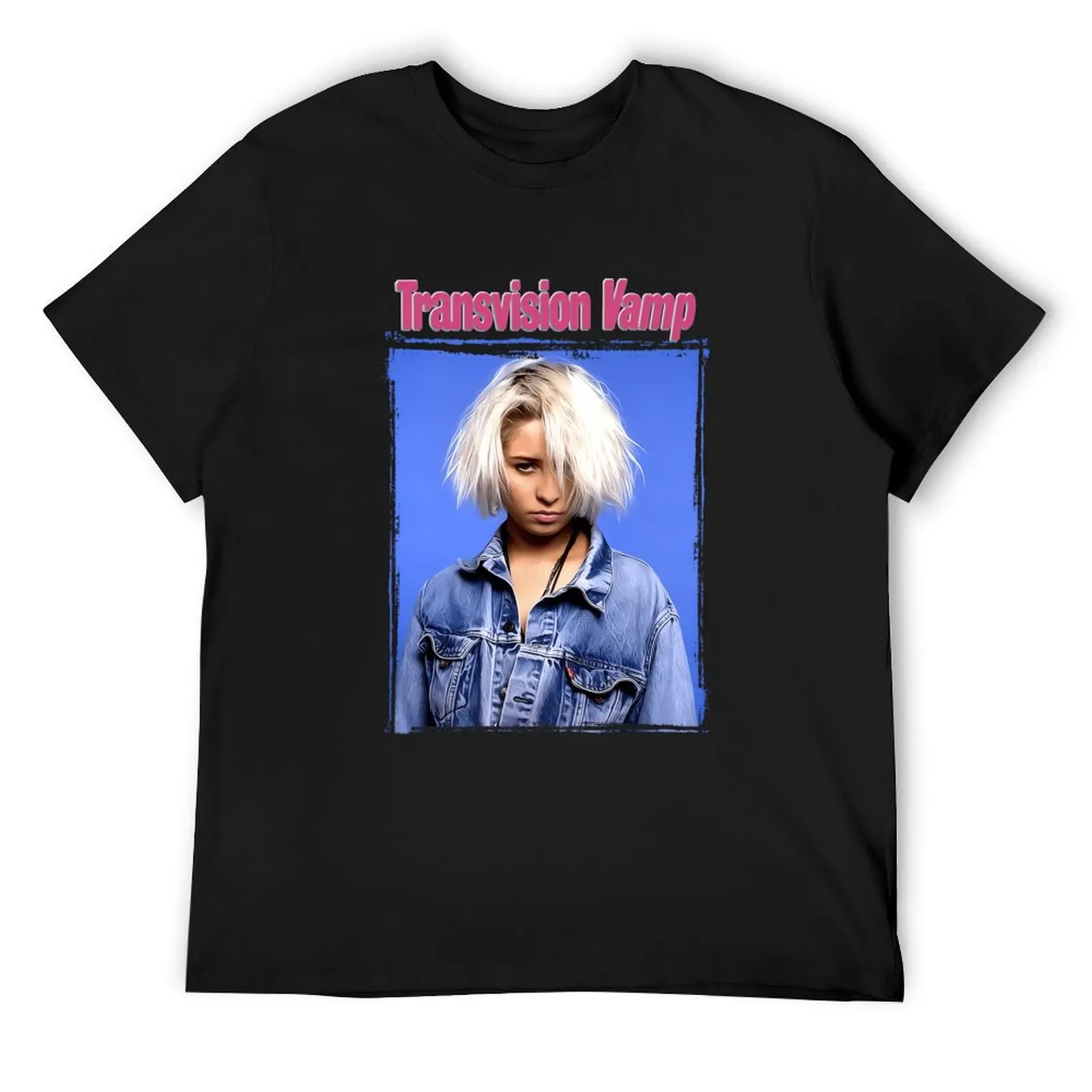 Transvision Vamp Band T-Shirt Aesthetic clothing blanks man t shirt mens graphic t-shirts big and tall