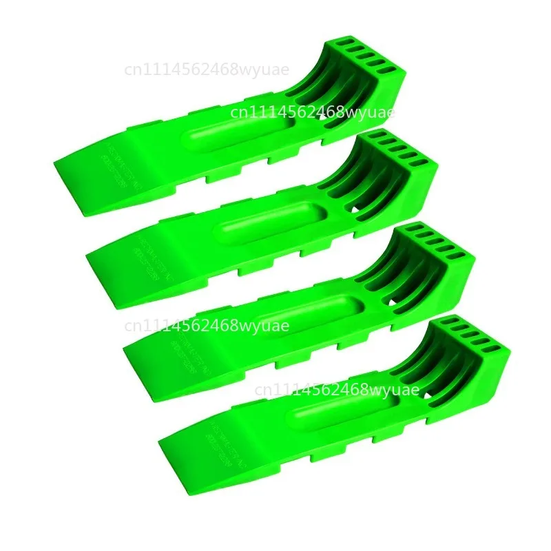 4-Piece Set, Plastic Tire Sliders for Trailers, Tire Slider Accessories, Suitable for Ramp Trailers
