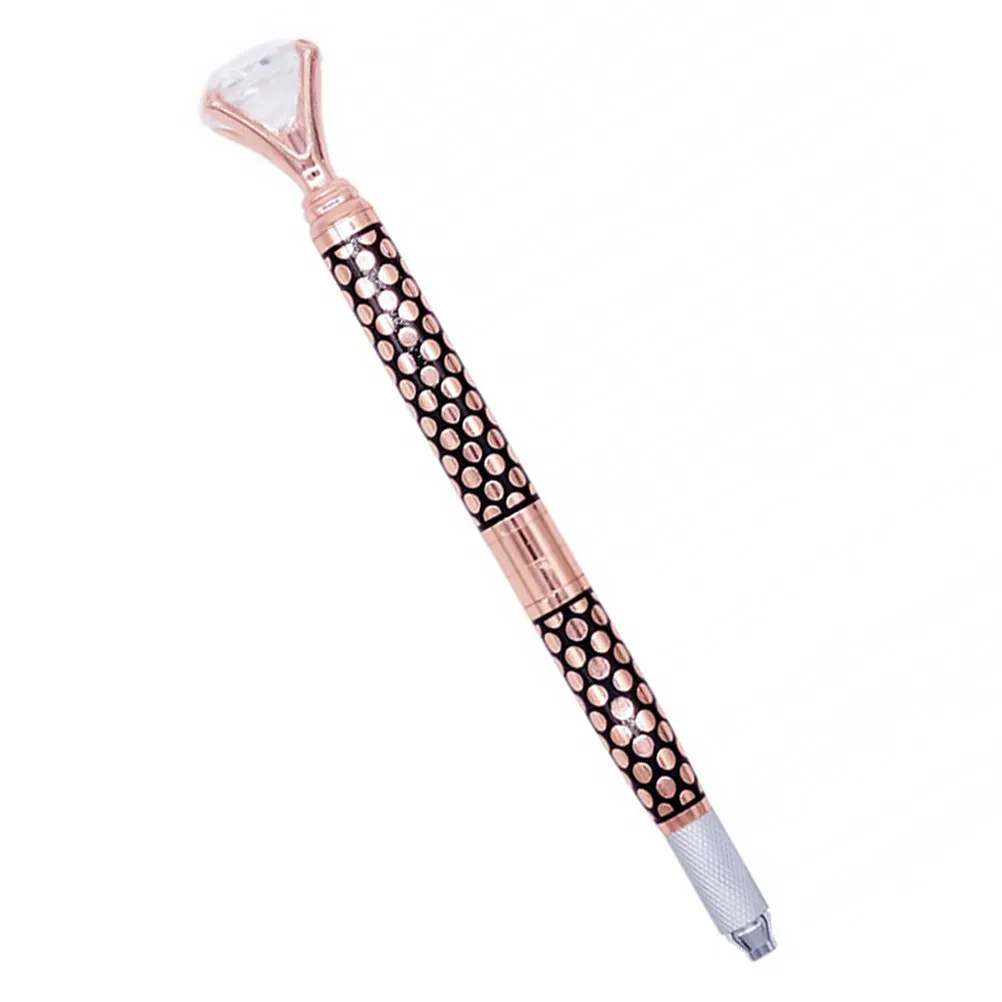 Microblading Pen for Eyebrows Lips Eyeliner Embroidery Aluminum Alloy Anti-Rust Smooth Grip Lightweight Manual