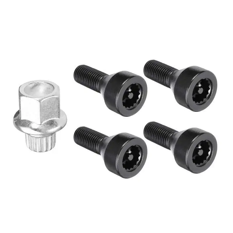 Car Wheel Lock Screw Cap M12x1.5 Aluminum Alloy Wheel Bolts For BMW 1 3 5 6 series 36136786419 36131180882 36136764057