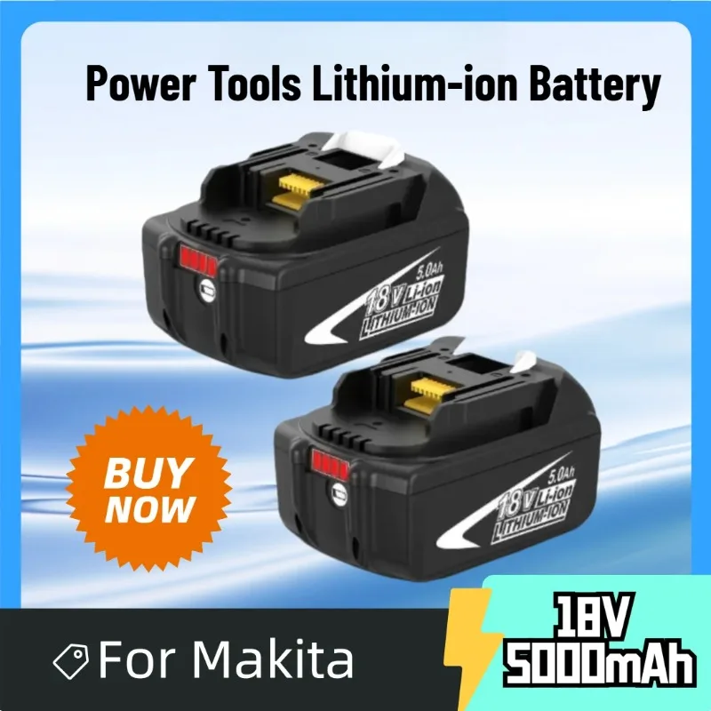 

Литий-ионный аккумулятор 18В 5000мАч для электроинструментов Makita BL1860