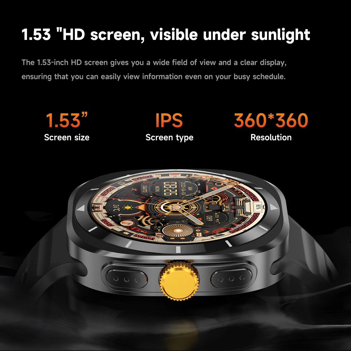 Support Korean Galaxy Watch 7 Ultra Smart Watch Men GPS NFC 1.53