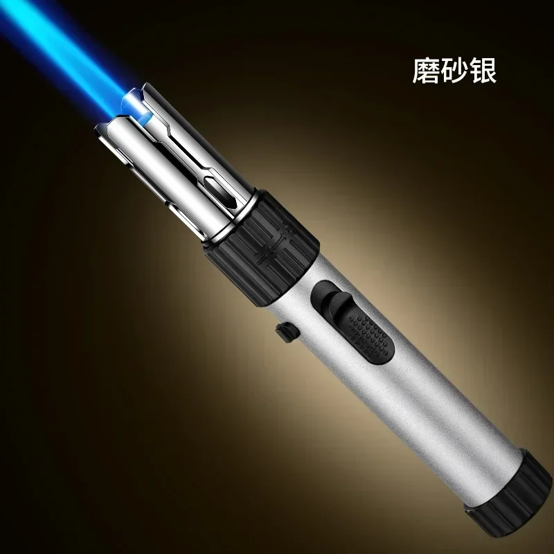 Planet Lightsaber Butane Gas Lighter 360° Use Metal Outdoor Windproof Turbine Torch Jet Lighter Gun BBQ Welding Cigar Tool