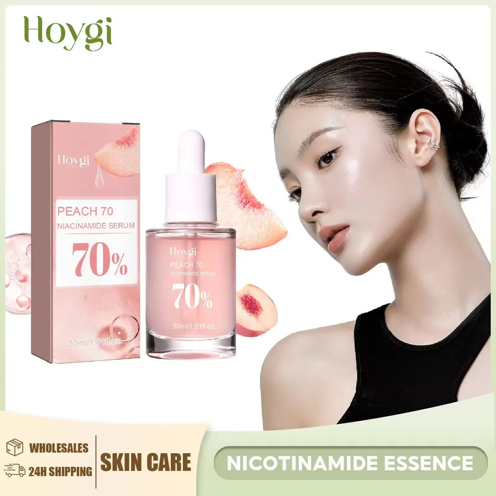 

Niacinamide Rejuvenation Facial Serum Fade Melanin Moisturzing Shrink Pores Smooth Brightening Skin Care Dark Spot Remover Serum