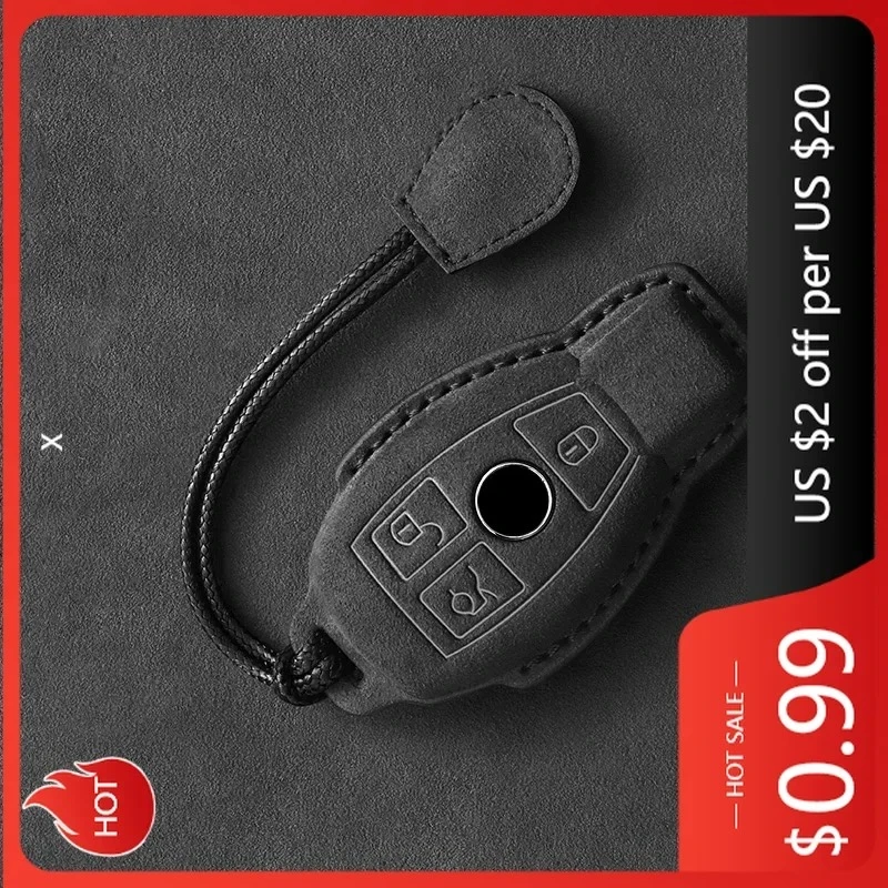 

Для MERCEDES-BENZ AMG Hub Caps Кожаный чехол для автомобильных ключей Для Mercedes Benz A C E S G R Class GLS GLA GLK GLC CLS CLA AMG W204 W205 W2