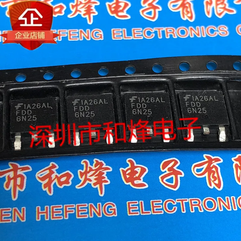 

20PCS/LOT FDD6N25 TO-252 250V 4.4A Datasheet - Electronic Component for Professional Use