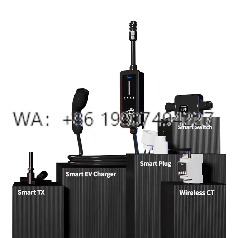 for Deye Wireless Energy Management System SUN-EVSE11/22K01-EU-AC Smart Monitoring Platform Smart EV Charger