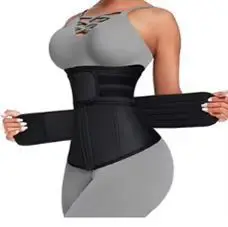 «Породовой пояс для тренировки талии — двухслойный пояс для похудения и теплая поддержка для женщин (доступны большие размеры)