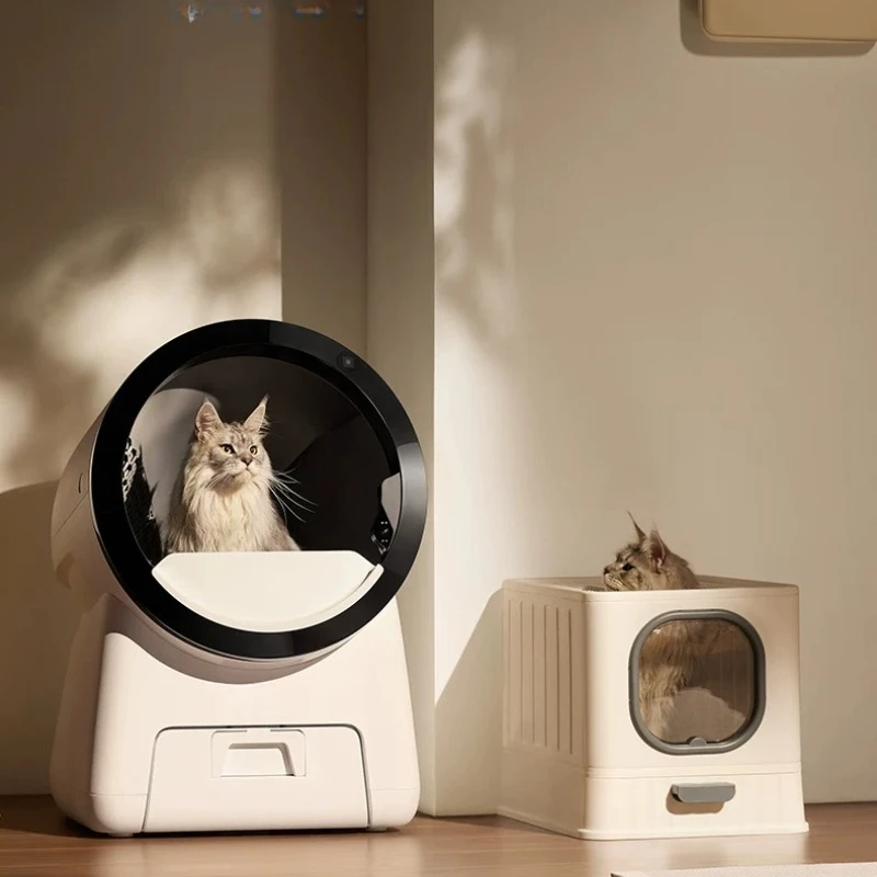 Automatic cat litter box, automatic sand and deodorant, electric smart cat toilet