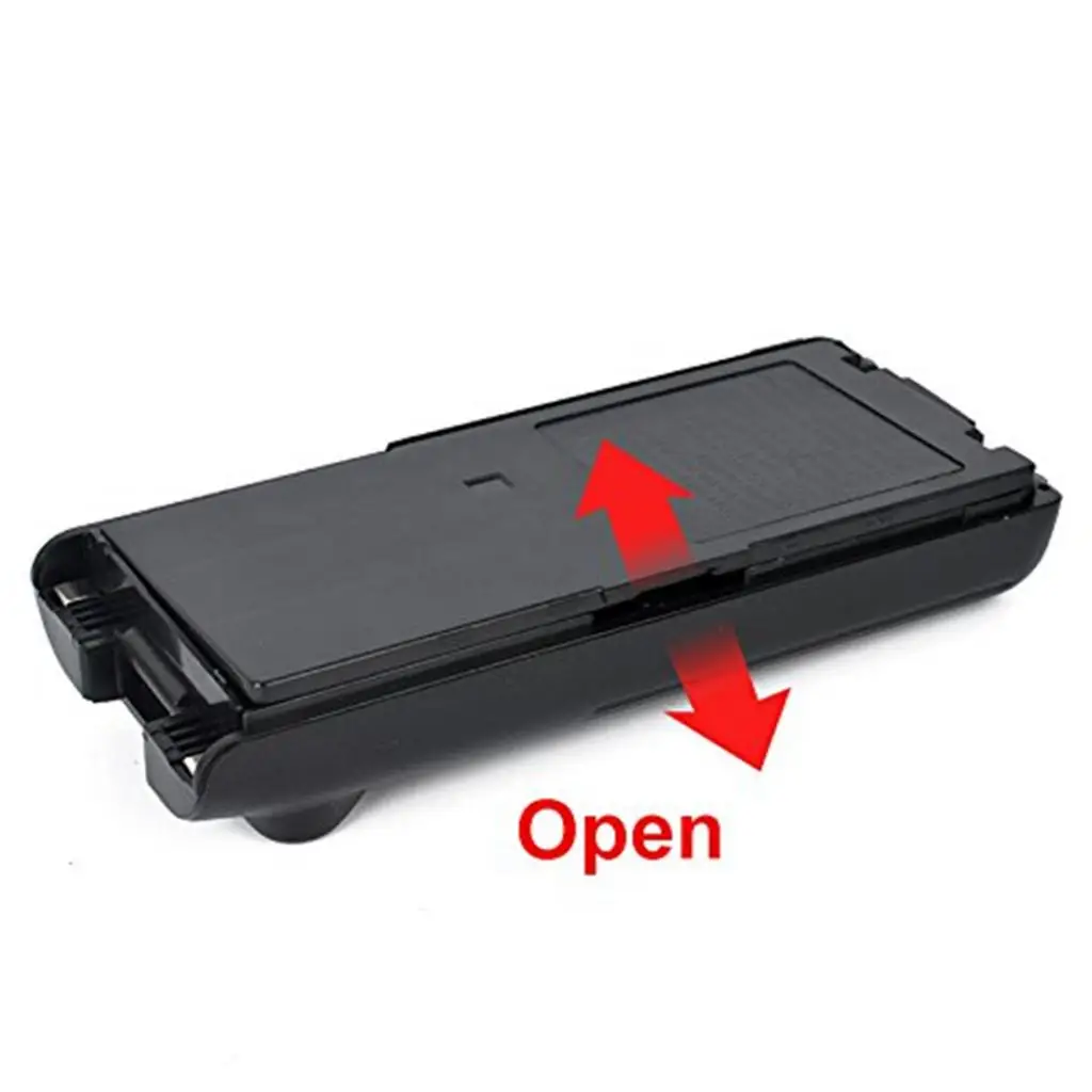 Two Way Radio AA Battery Case Lightweight Plastic External Battery for ICOM IC-A210 Bike Battery Charger Support