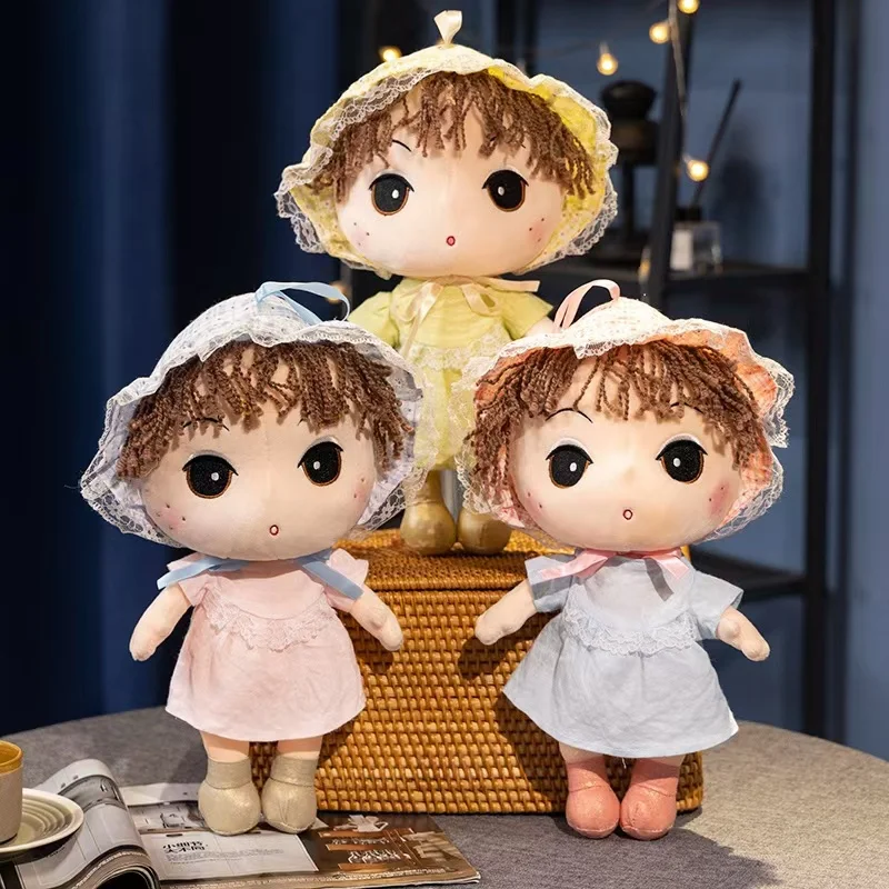 Plush toy doll Princess Anne doll Kawai pastoral doll girl room decoration Christmas party birthday gift