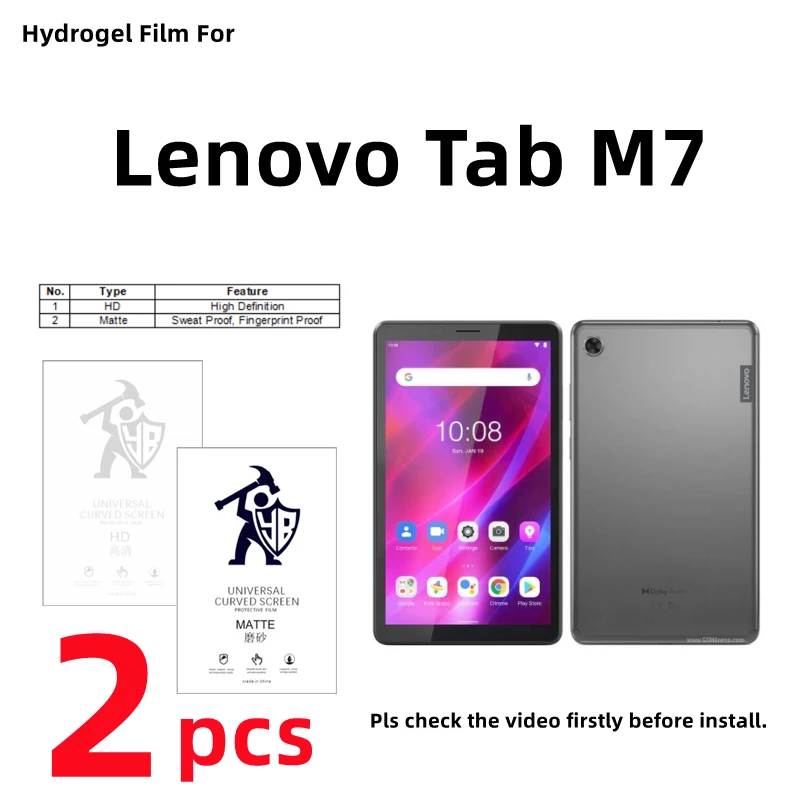 2Pcs Hd Hydrogel Fi…