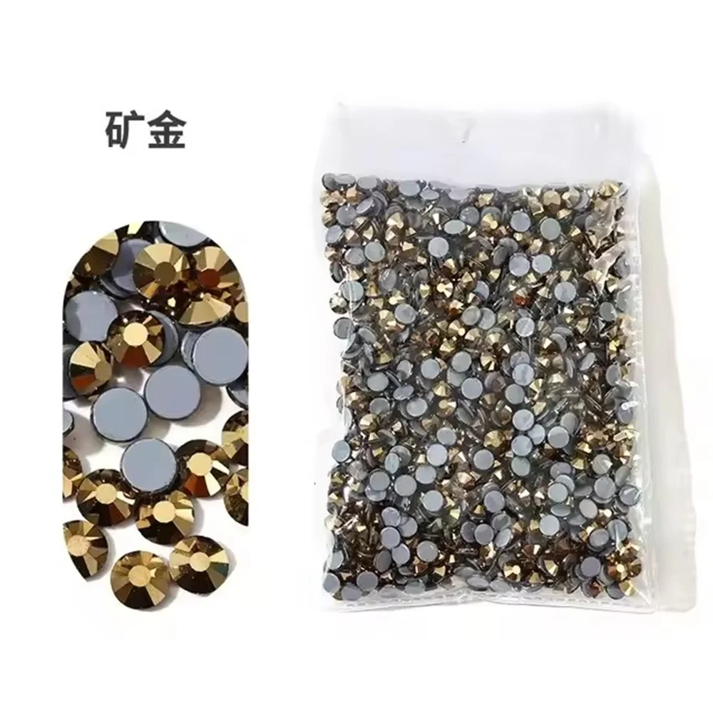 Hoge Kwaliteit bulk Hotfix Steentjes Ss6-ss30 dzi Plaksteen Glitter Kristal En Strass Voor Diy Nagel Accessoires