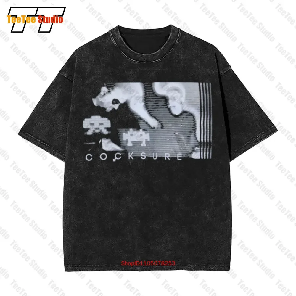 Cocksure Rare Revco Ministry Chris Connelly Revolting Cocks Industrial Pig Vintage Oversized T-Shirt 7KWF