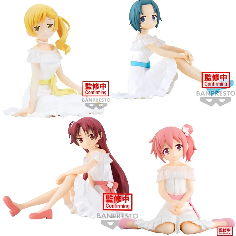 Stock Original BANPRESTO Serenus Couture Sakura Kyouko Miki Sayaka Mami Tomoe Madoka Kaname Animation Character Model Toy Gifts