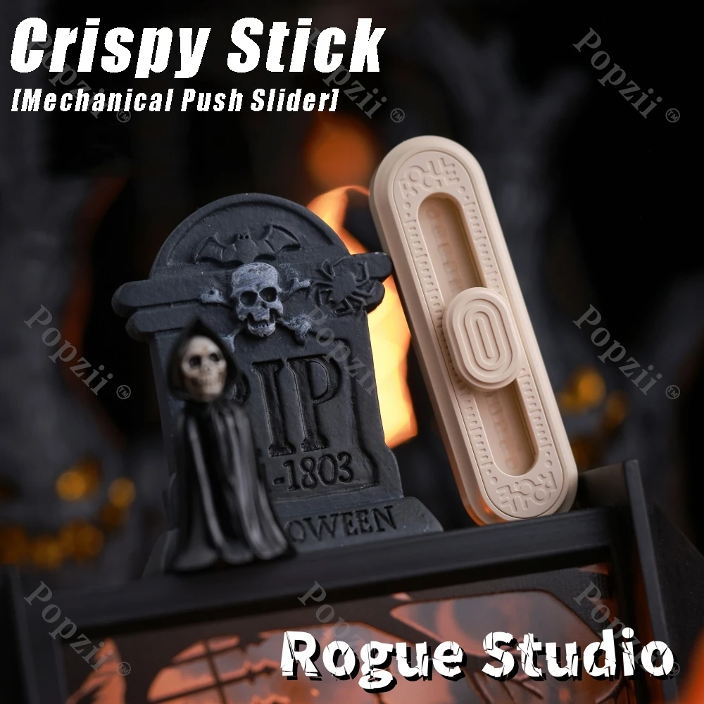 Rogue estúdio crocante vara adulto mecânico fidget slider brinquedos legal gadget escritório alívio do estresse gadgets ansiedade brinquedos