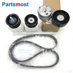 3.0 V6 5.0 V8 Drive Belt Idler pulley Tensioner for Discovery LR4 Range Rover RR Sport 2014- LR011327 LR035545 LR039516 LR039517